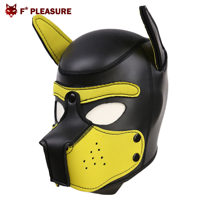 Neoprene Puppy Hood - Yellow