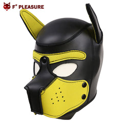 Neoprene Puppy Hood - Yellow