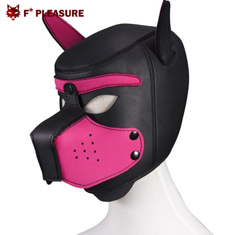 Neoprene Puppy Hood - Pink