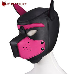 Neoprene Puppy Hood - Pink