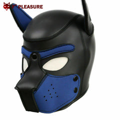 Neoprene Puppy Hood - Blue