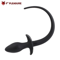 F* Pleasure Silicone Dog Tail Black 