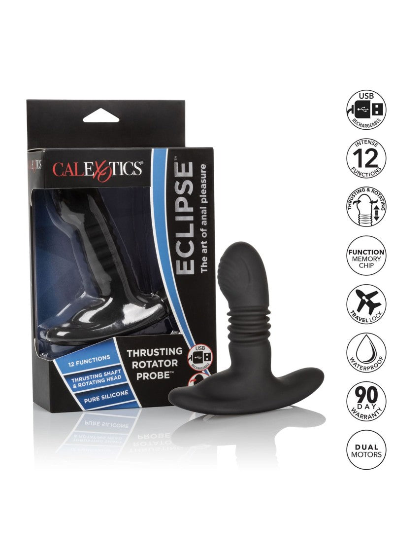 CalExotics - Tapón anal con sonda de empuje Eclipse