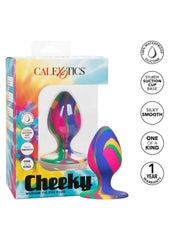 CalExotics - Cheeky Medium Tie-Dye Butt Plug