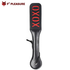 F* Pleasure - Leder-Paddel XOXO