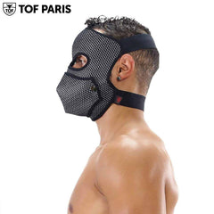 TOF Paris - 3D Fetish Mask - Black/Silver