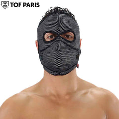 TOF Paris - 3D Fetish Mask - Black/Silver