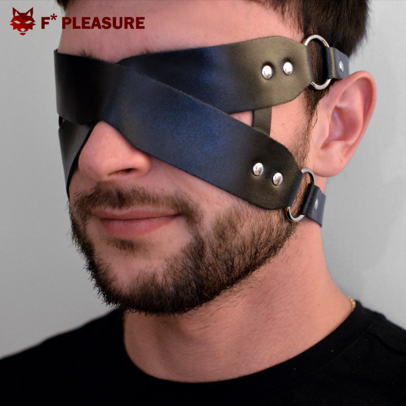 F* Pleasure - Masque pour les yeux en cuir