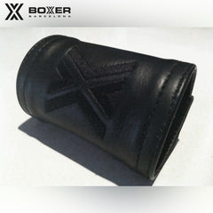 Cartera de muñeca con cremallera BOXER 9cm Negro-X