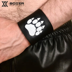 Muñequera de Piel BOXER - Oso 6cm