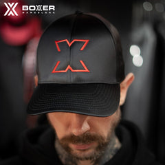 BOXER - Shining Baseball Cap - X22 Red