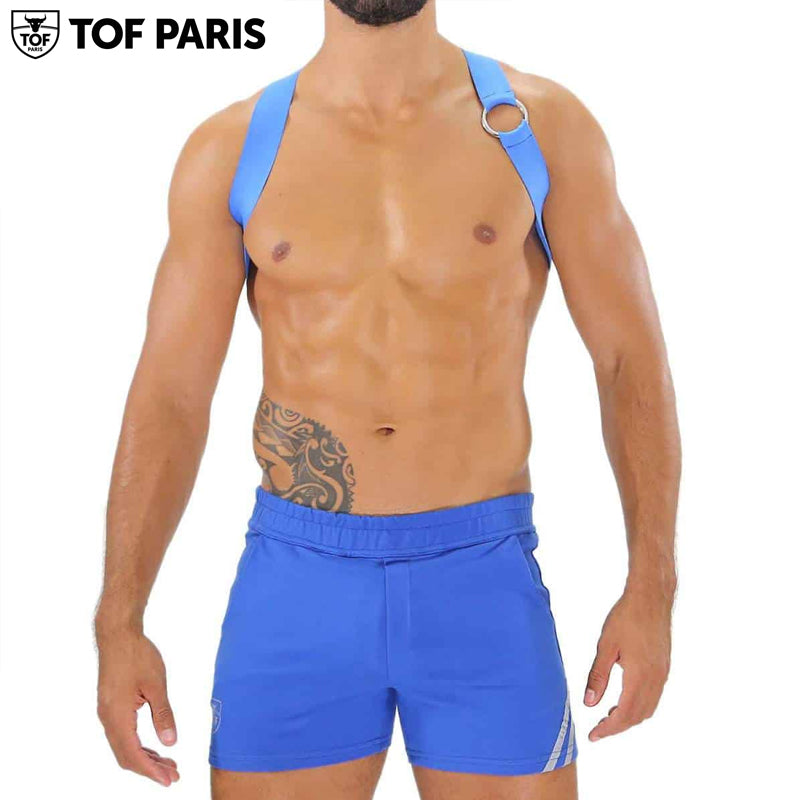 TOF Paris - Party Boy Elastic Harness - Blue