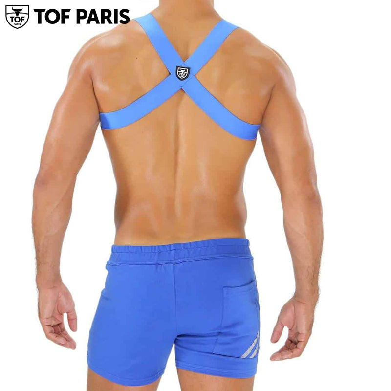 TOF Paris - Party Boy Elastic Harness - Blue