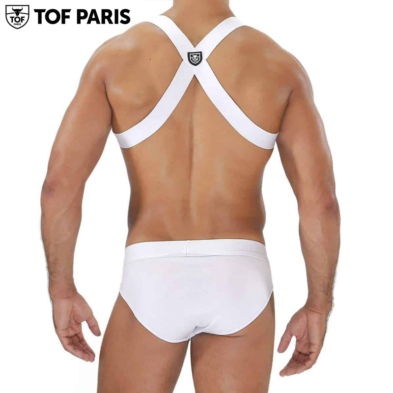 TOF Paris - Party Boy Elastic Harness - White