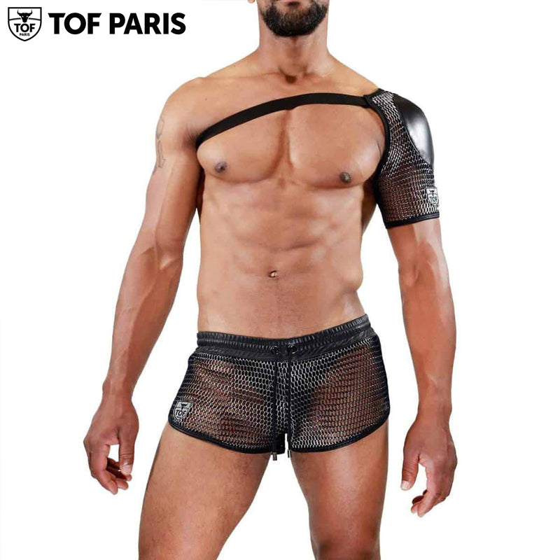 TOF Paris - Roman Shoulder Harness - Black-Silver