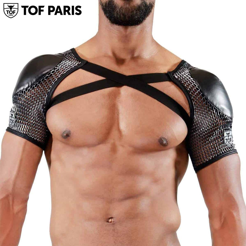 TOF Paris - Roman Shoulder Harness - Black-Silver