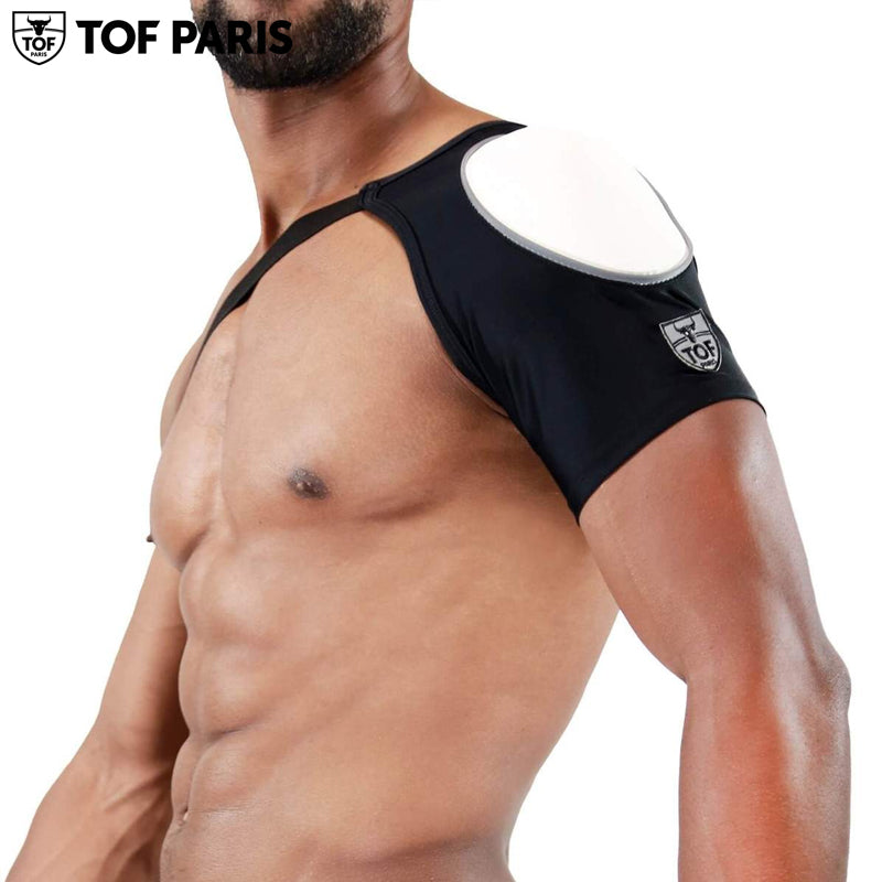 TOF Paris - Shoulder Harness Fetish - Black-White