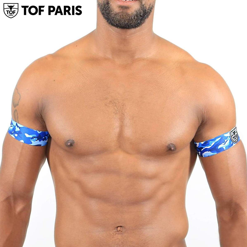 TOF Paris - Biceps band - Blue Camouflage