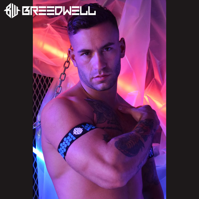 BREEDWELL - HEX Armbands/Bicepsbands - Aqua Blue