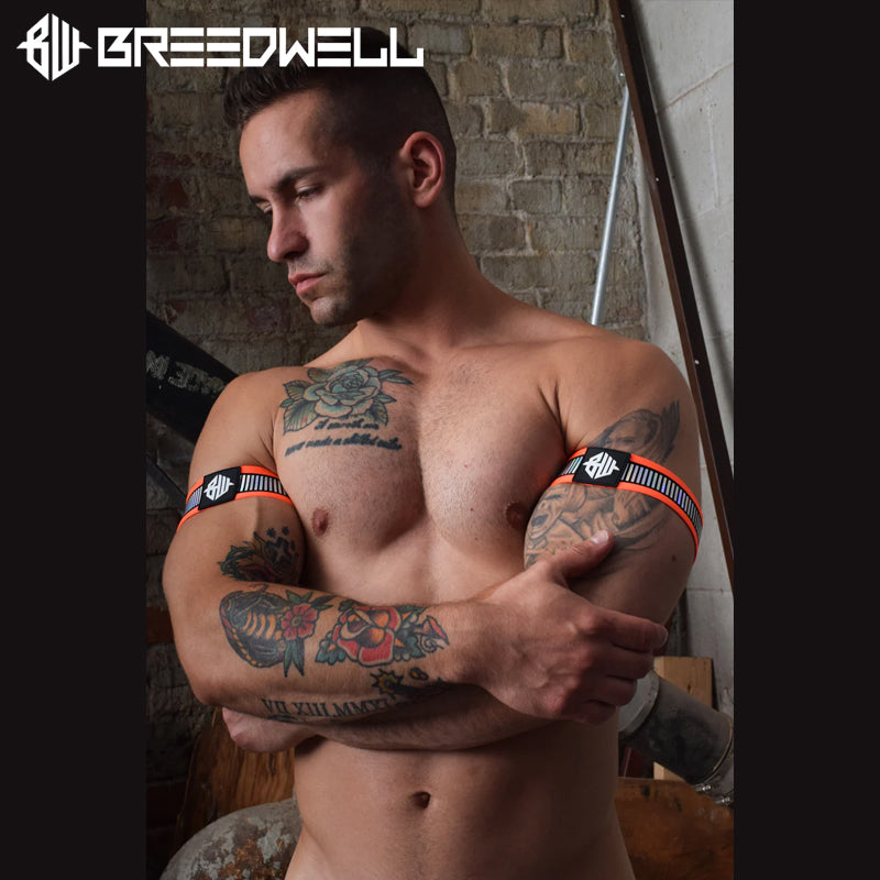 BREEDWELL - REFLECTOR Armbands/Bicepsbands - Neon Orange