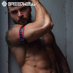 BREEDWELL -STARLIGHT Bicepsband LEDs 20 Animations - Red