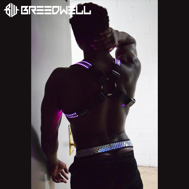 BREEDWELL - MIRROR GLOW SHOULDER Harness LEDs Animations