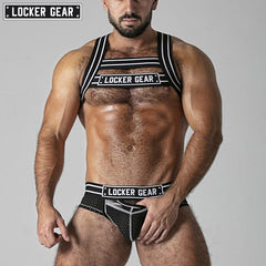 LOCKER GEAR - GRAB HIM Harness - White