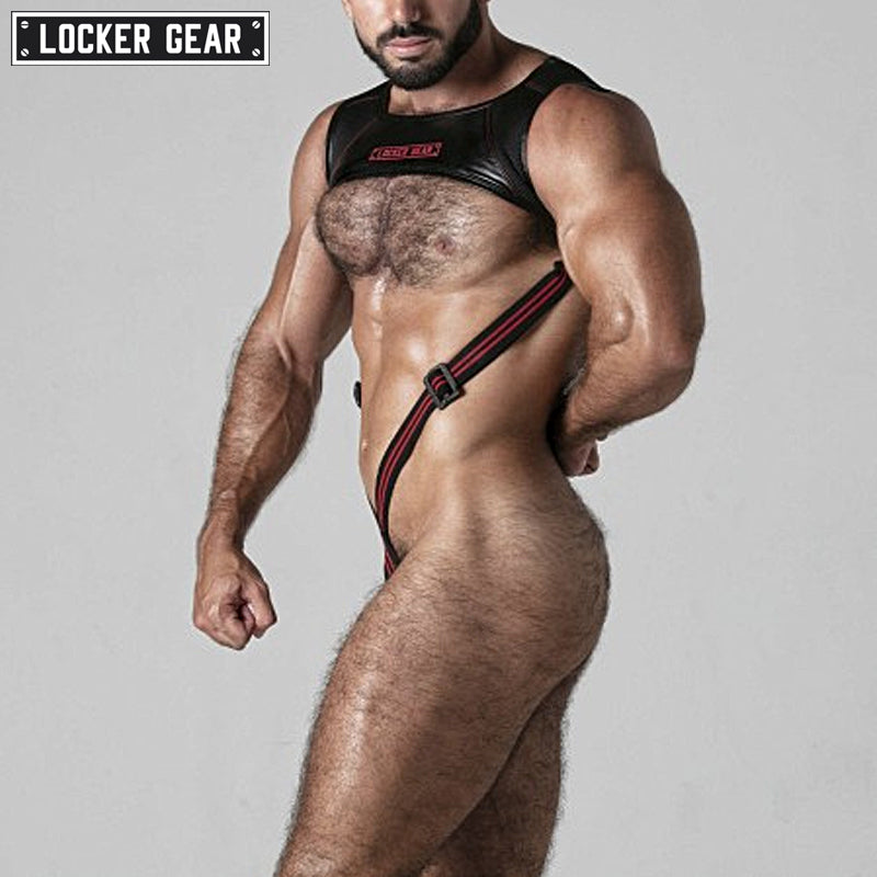 LOCKER GEAR - Arnés GRAB IT BODY - Rojo