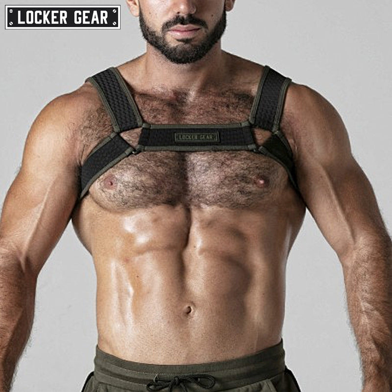 LOCKER GEAR - LOOK AT Mesh Harness - Khaki