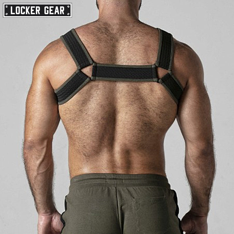 LOCKER GEAR - LOOK AT Mesh Harness - Khaki