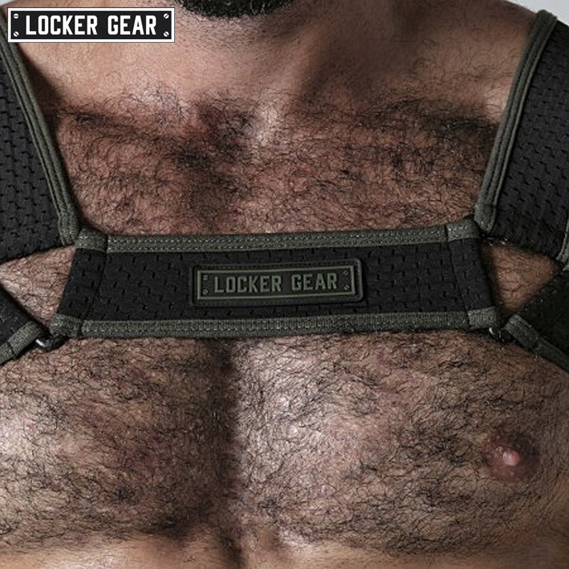 LOCKER GEAR - LOOK AT Mesh Harness - Khaki