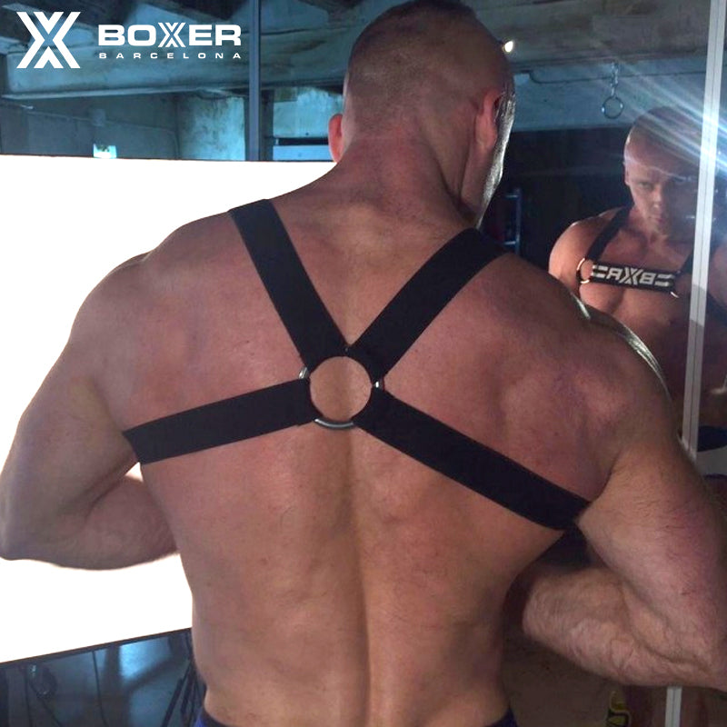 BOXER - BXR Swim-Gym-Club Harness - White