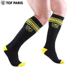 TOF Paris - Footish socks - Black/Yellow