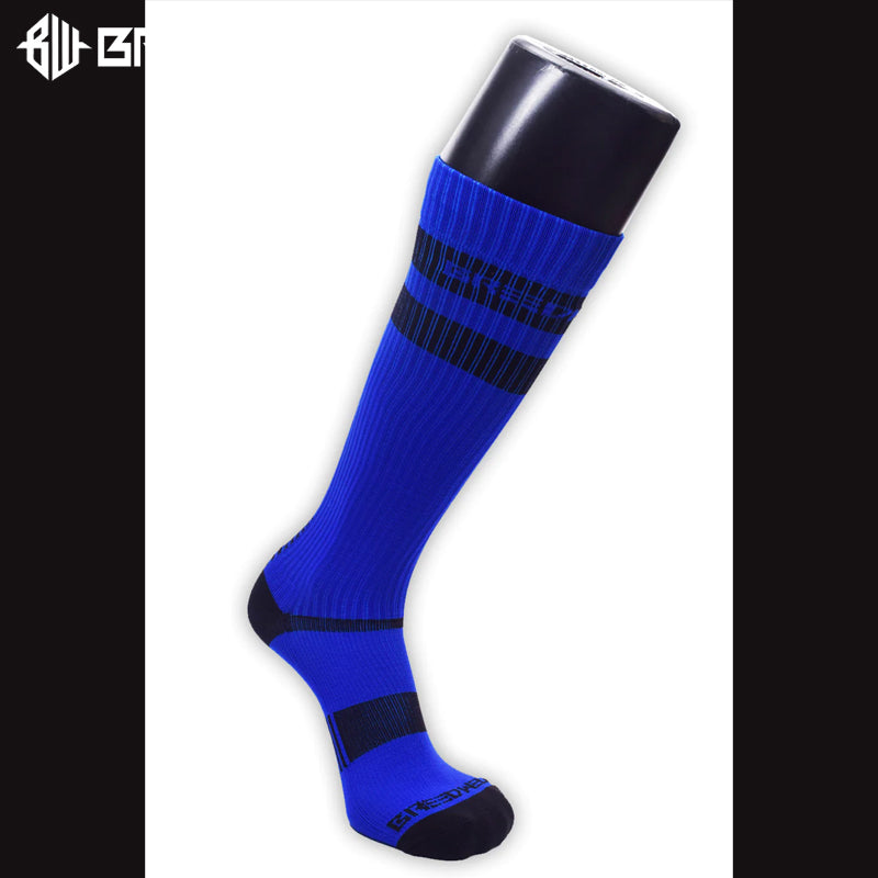 BREEDWELL - LOGO STRIPE Socks - Blue