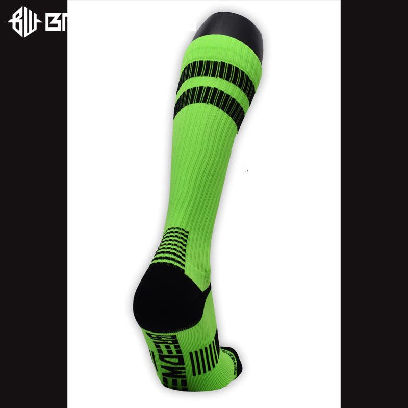 BREEDWELL - Calcetines LOGO STRIPE - Verde neón