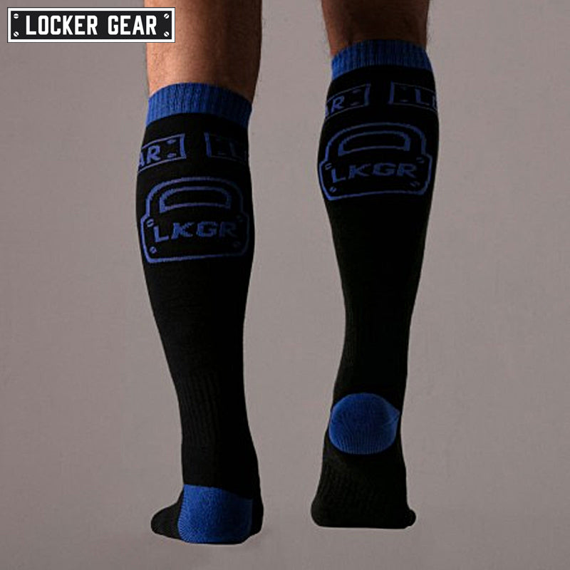 LOCKER GEAR - KEEP THEM ON Socks - Blue