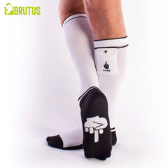 BRUTUS - FXXX Party Socks w. Pockets White / Black