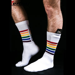 Sk8erboy - PRIDE Socken - Weiss