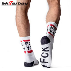 Sk8erboy - FCK YOU Socken - Weiss