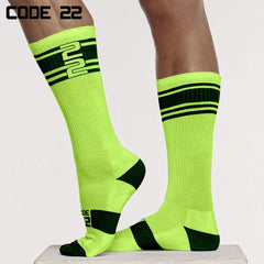 CODE22 - Neon Active Socks - Neon Grün