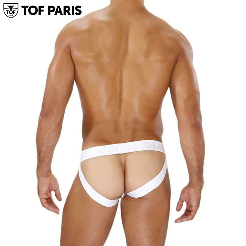 TOF Paris - Jockstrap Alpha - Caqui/Blanco