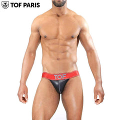 TOF Paris - Fetish Jockstrap - Black/Red