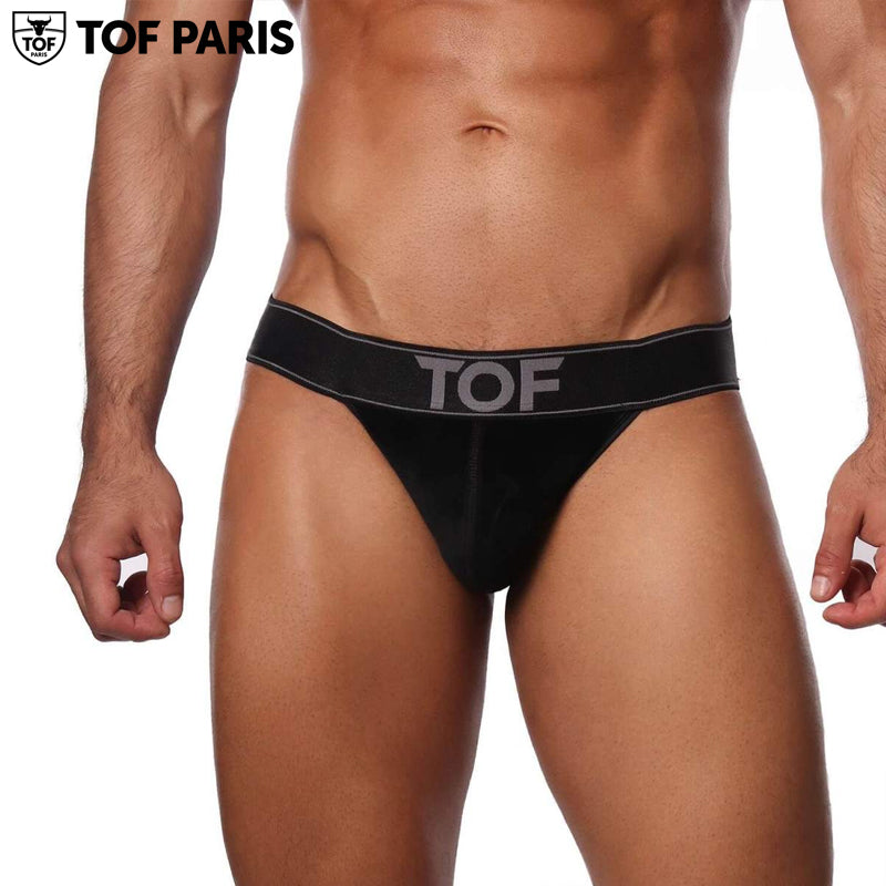 TOF Paris - Jockstrap Vienna - Black-Black