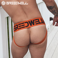 BREEDWELL - CUMDUMP JOCK Woven Jockstrap - Orange