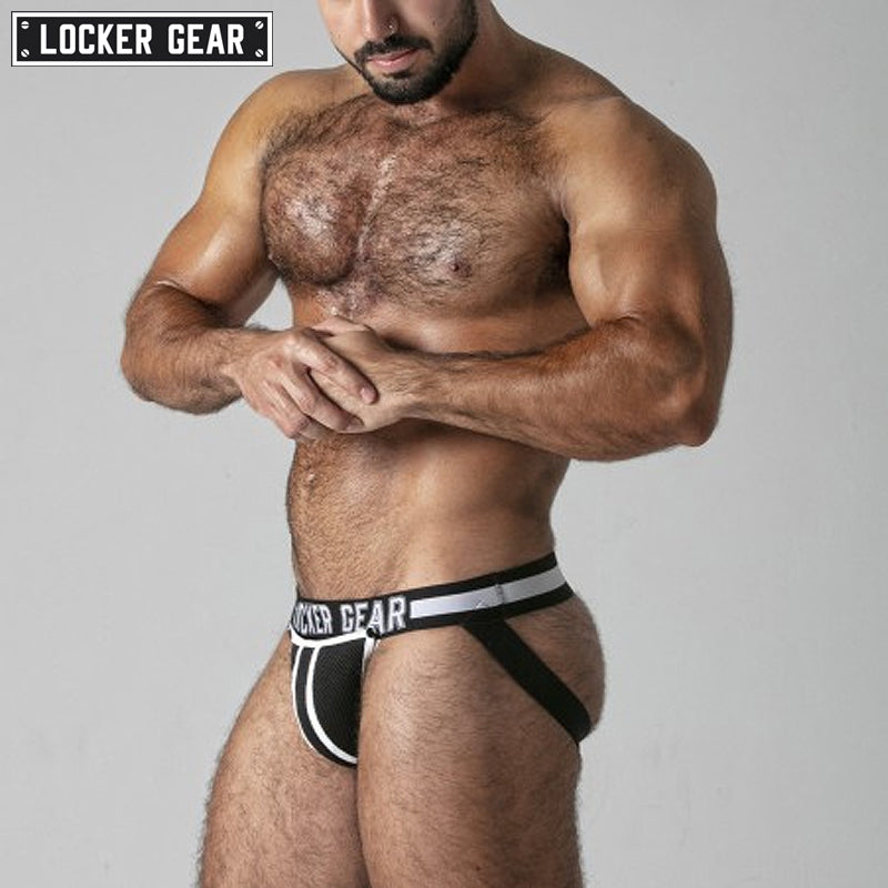 LOCKER GEAR - FULL ACCESS Jockstrap - White