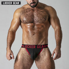 LOCKER GEAR - PUSH IT Suspensorio de malla - Rojo