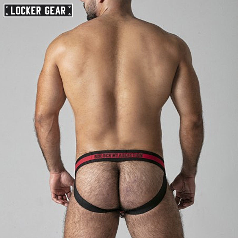 LOCKER GEAR - PUSH IT Suspensorio de malla - Rojo