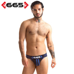 665 - Rally Jockstrap Blue