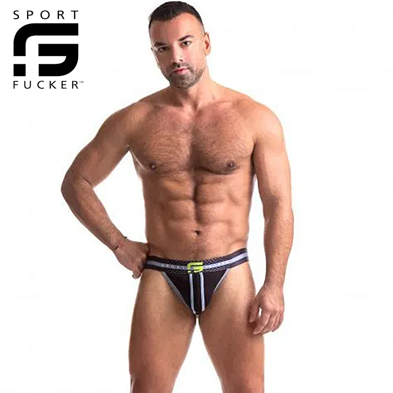 Sport Fucker - Jersey Jock Black / Green