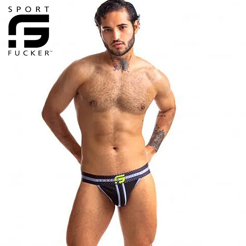 Sport Fucker - Jersey Jock Black / Green